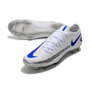 Kopačky Pánské Nike Phantom Gt Elite FG – bílá modrá